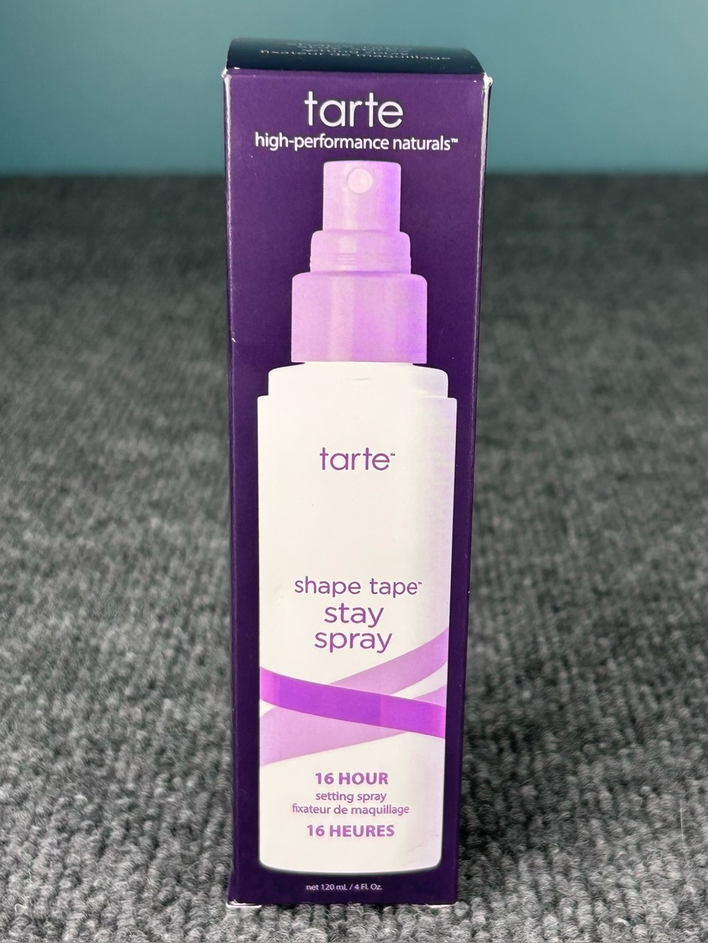 TARTE Stay Spray Shape Tape 16 Hr Setting Spray Full Size 4oz NEW IN BOX